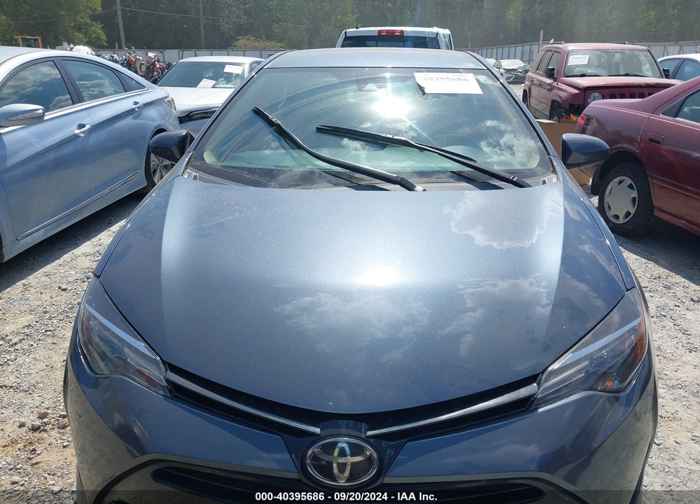 2018 TOYOTA COROLLA LE VIN: 2T1BURHE6JC099478