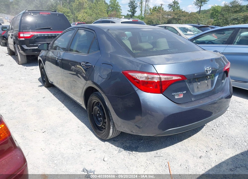 2018 TOYOTA COROLLA LE VIN: 2T1BURHE6JC099478