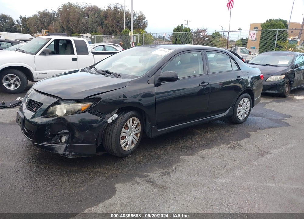 2009 TOYOTA COROLLA S VIN: 1NXBU40E59Z110155