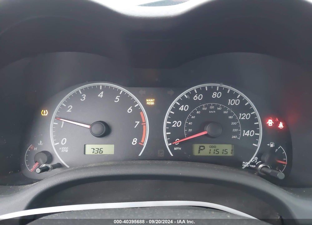 2009 TOYOTA COROLLA S VIN: 1NXBU40E59Z110155