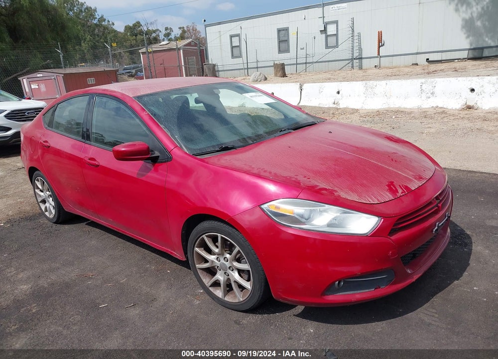 2013 DODGE DART SXT VIN: 1C3CDFBA7DD225111