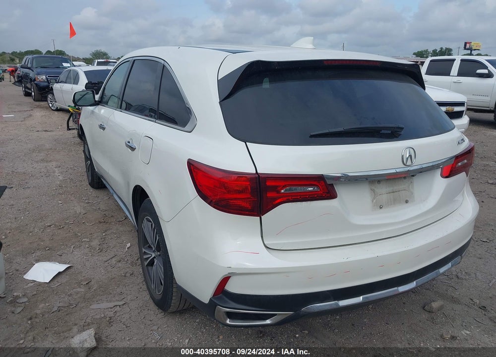 2018 ACURA MDX VIN: 5J8YD3H39JL007375