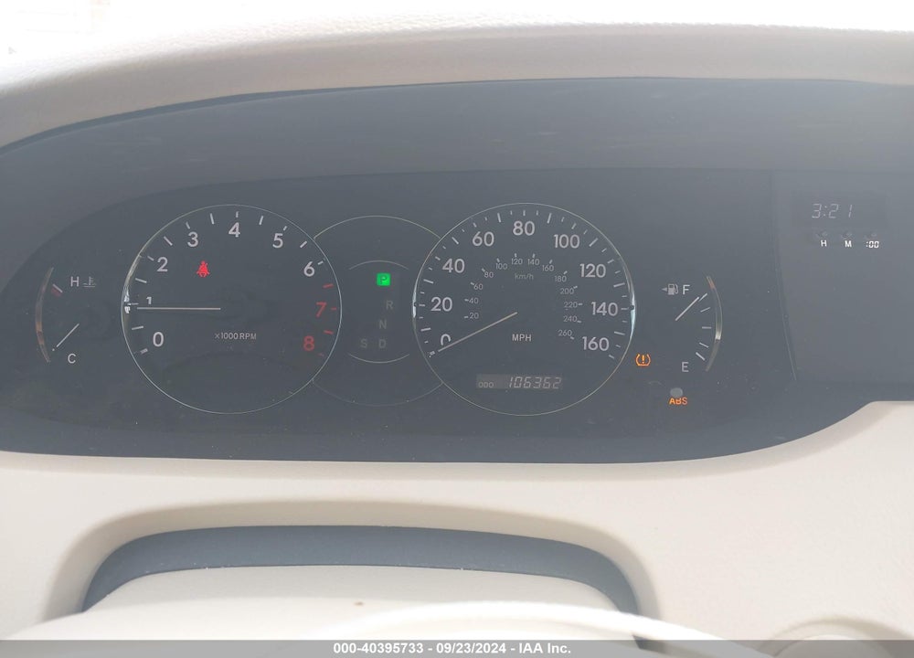 2008 TOYOTA AVALON XLS VIN: 4T1BK36B98U305901