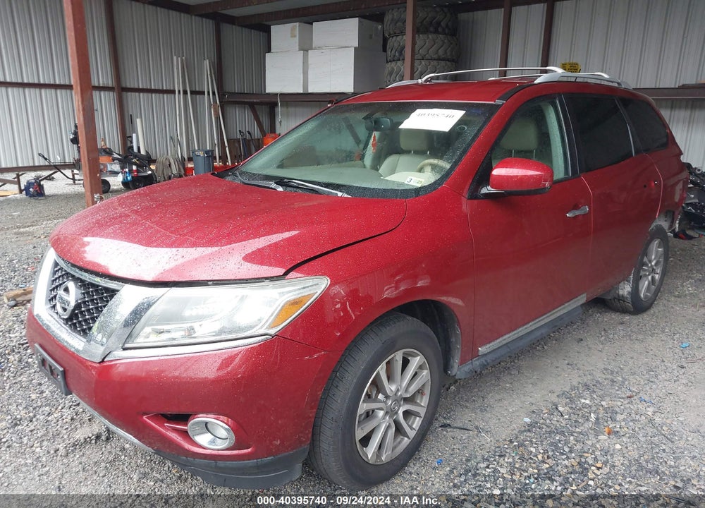 2013 NISSAN PATHFINDER SL VIN: 5N1AR2MM7DC610707