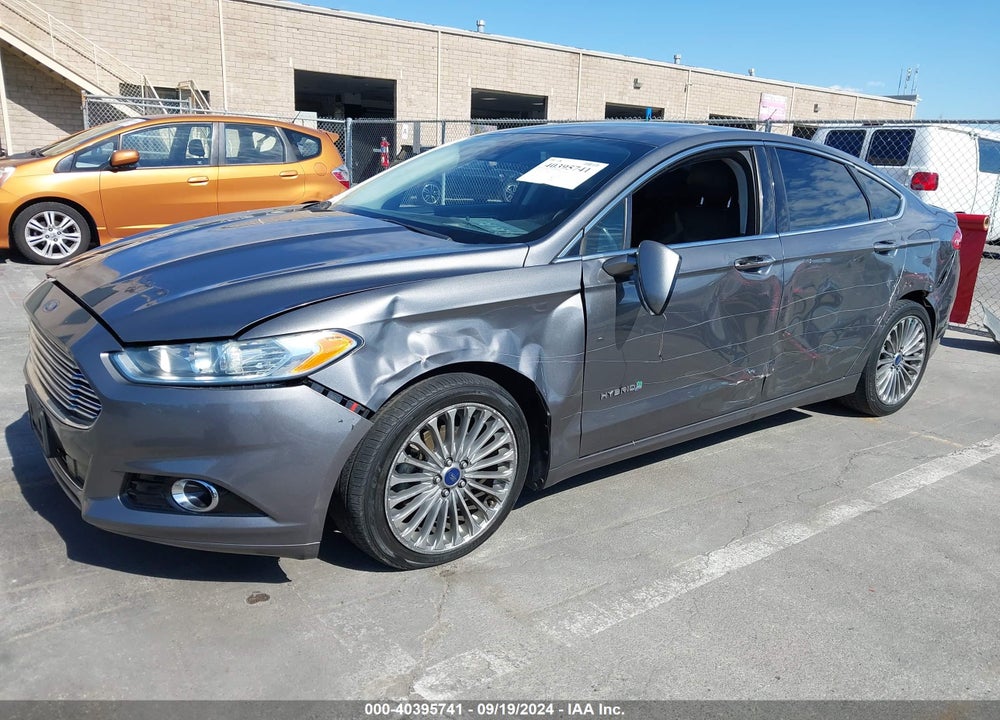 2014 FORD FUSION HYBRID TITANIUM VIN: 3FA6P0RU6ER136402