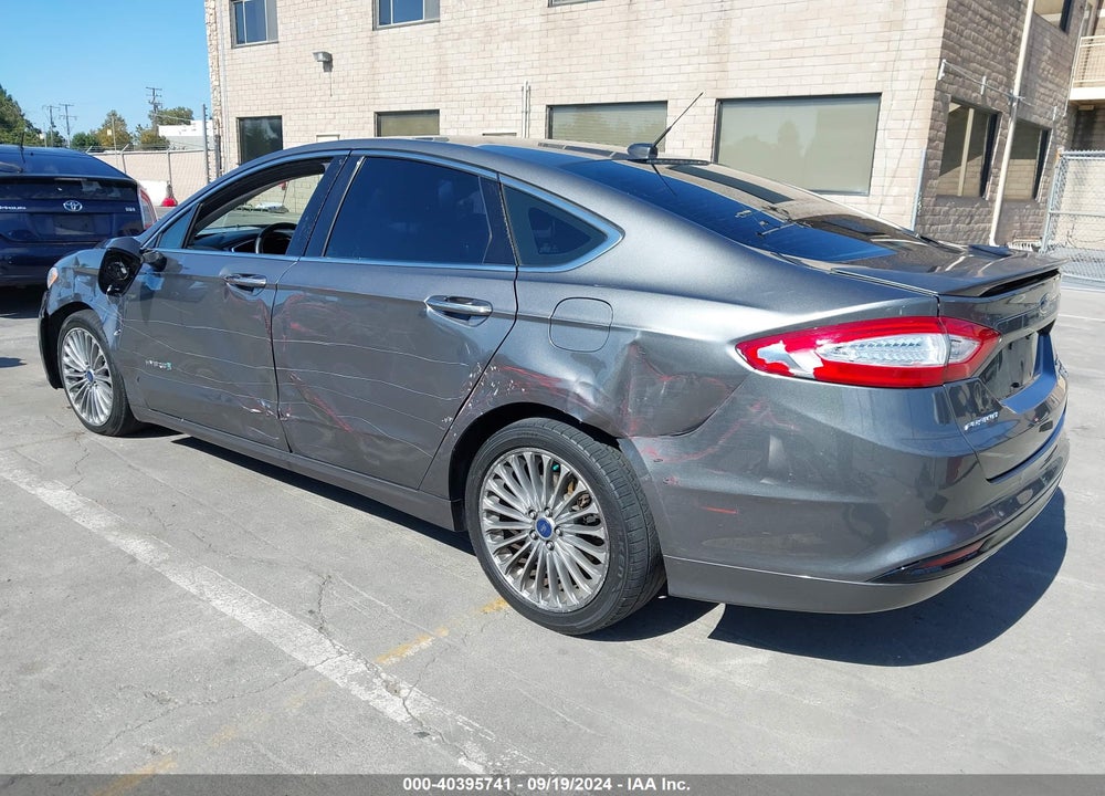 2014 FORD FUSION HYBRID TITANIUM VIN: 3FA6P0RU6ER136402