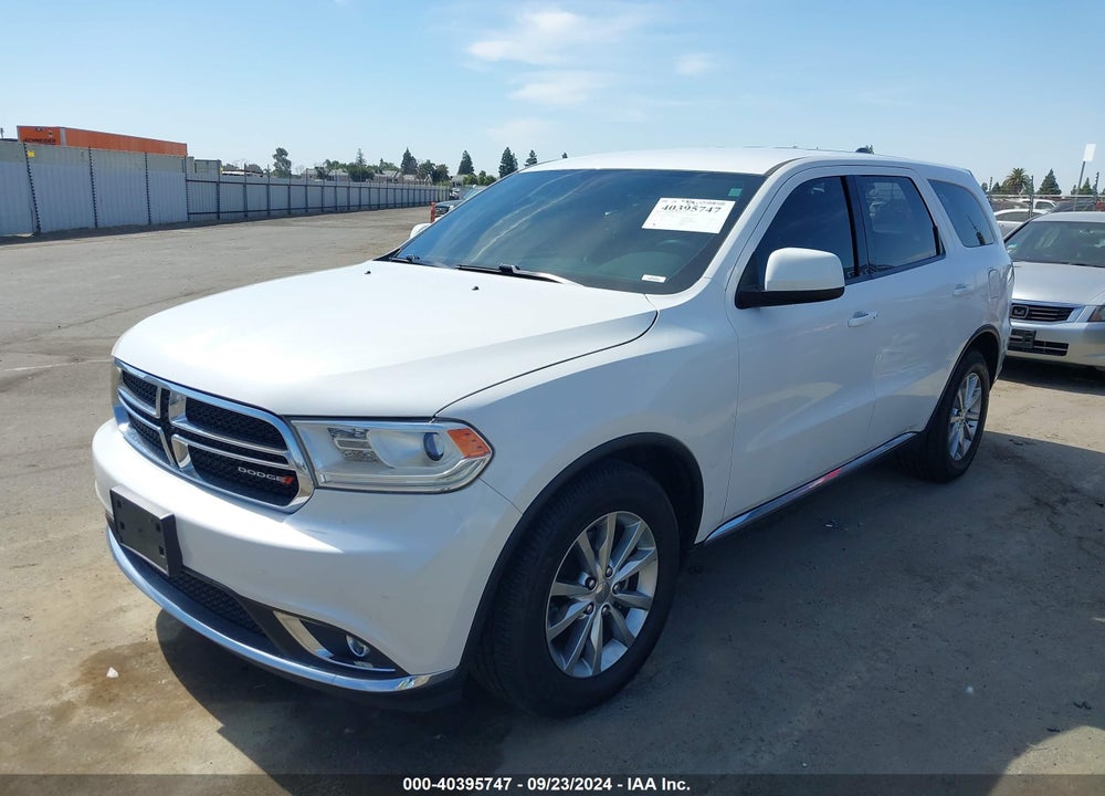 2016 DODGE DURANGO SXT VIN: 1C4RDHAG5GC432968