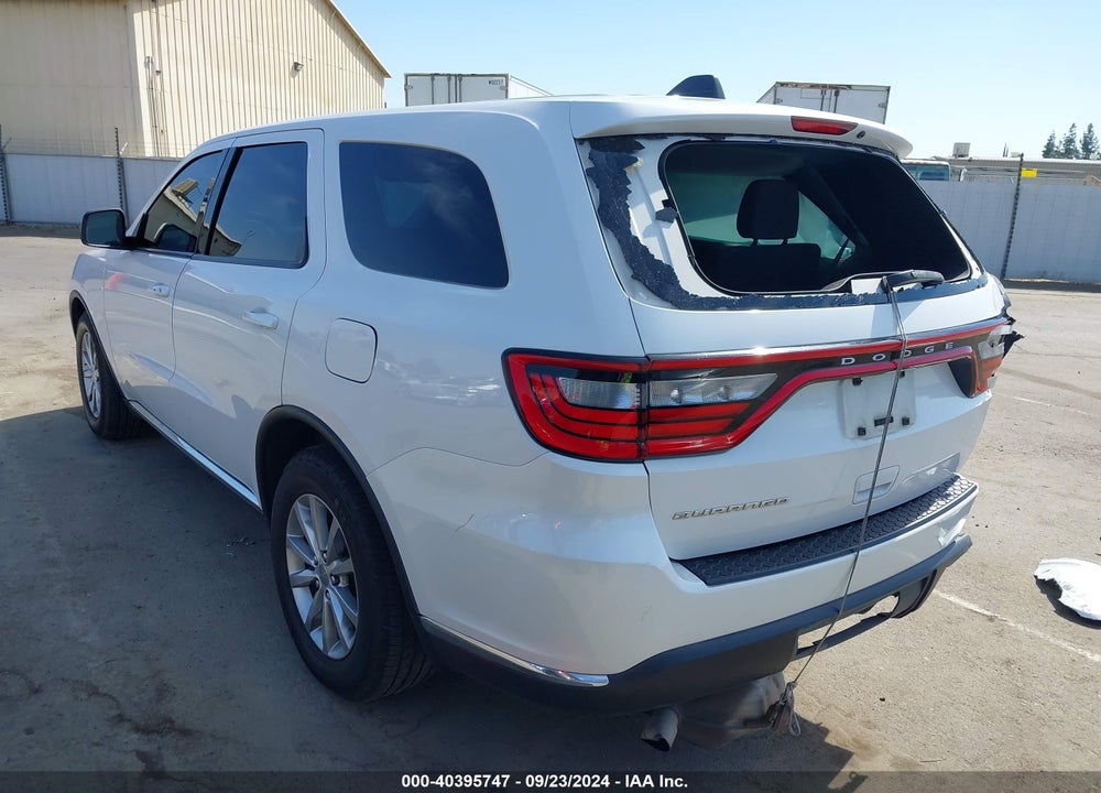 2016 DODGE DURANGO SXT VIN: 1C4RDHAG5GC432968