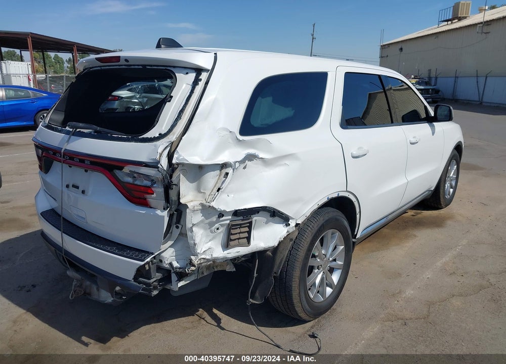 2016 DODGE DURANGO SXT VIN: 1C4RDHAG5GC432968