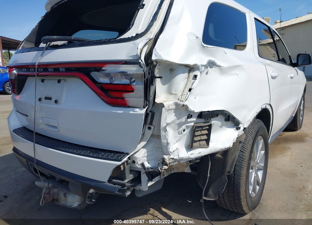 2016 DODGE DURANGO SXT VIN: 1C4RDHAG5GC432968