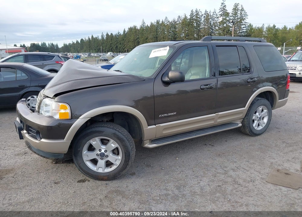 2005 FORD EXPLORER EDDIE BAUER VIN: 1FMZU74W85UA15117