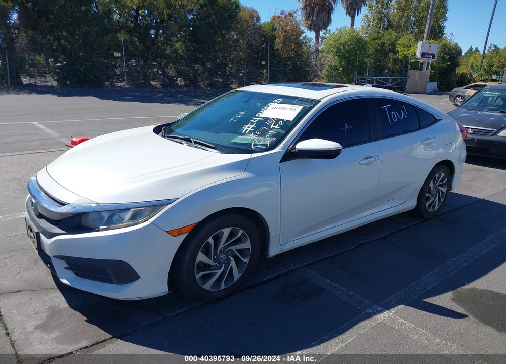 2017 HONDA CIVIC VIN: 19XFC2F75HE215734