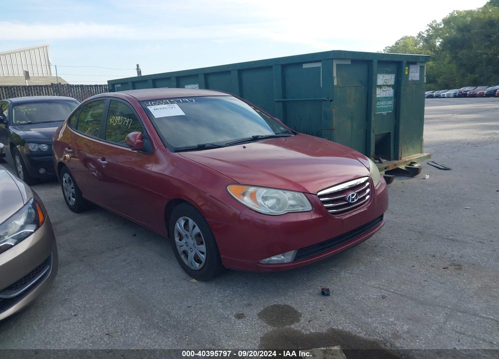 2010 HYUNDAI ELANTRA GLS VIN: KMHDU4AD2AU062214