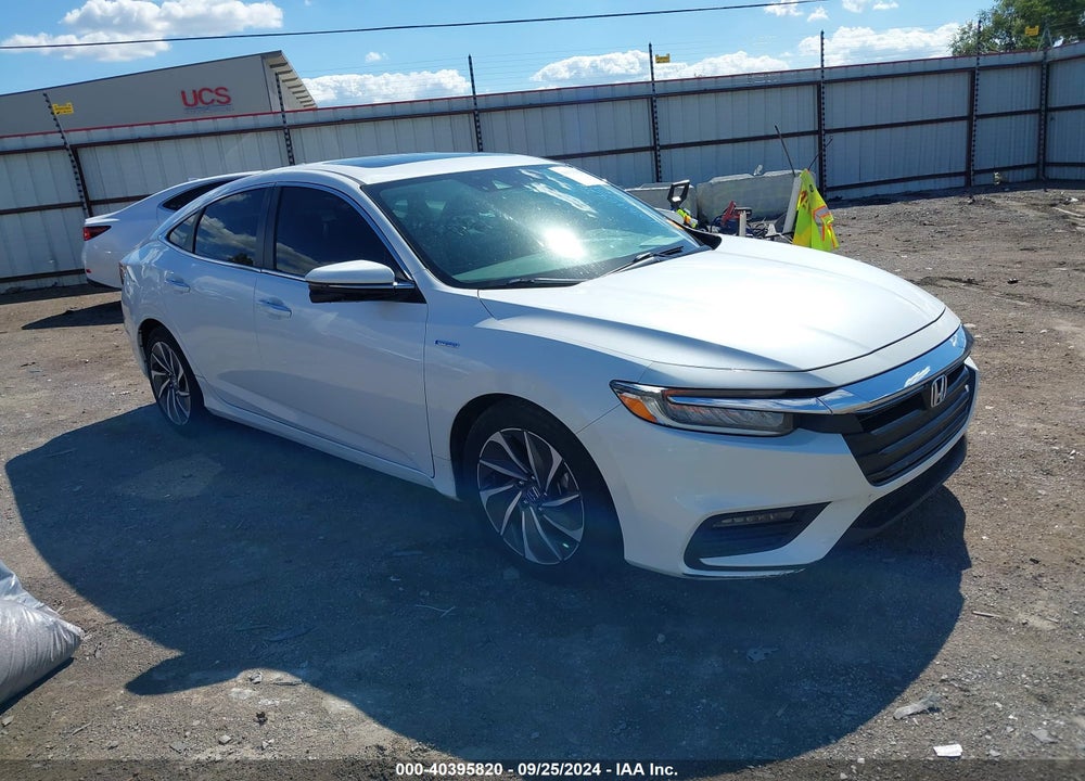 2019 HONDA INSIGHT TOURING VIN: 19XZE4F98KE018455