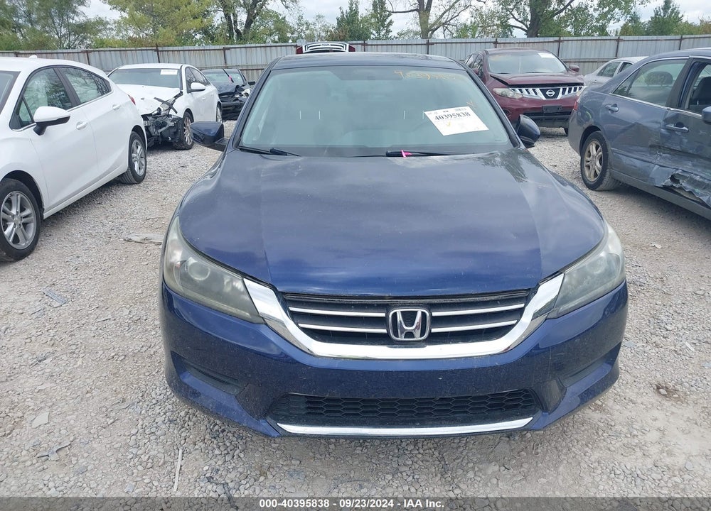 2013 HONDA ACCORD LX VIN: 1HGCR2F36DA137896