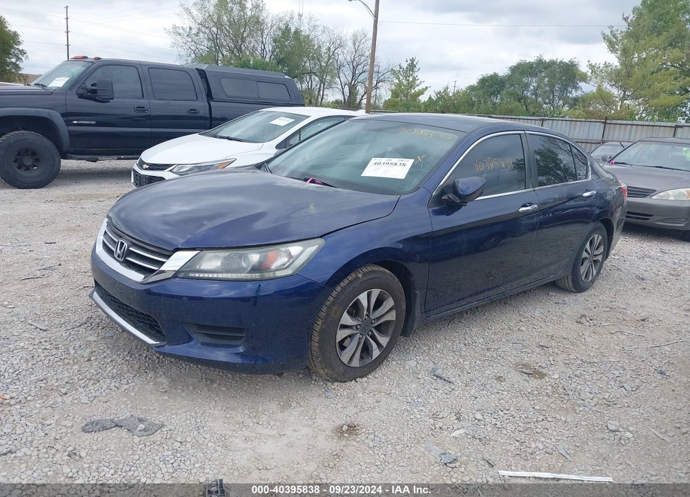 2013 HONDA ACCORD LX VIN: 1HGCR2F36DA137896