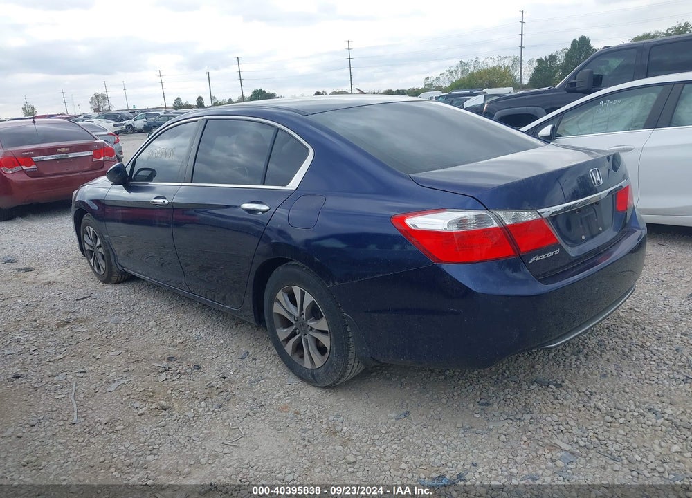 2013 HONDA ACCORD LX VIN: 1HGCR2F36DA137896