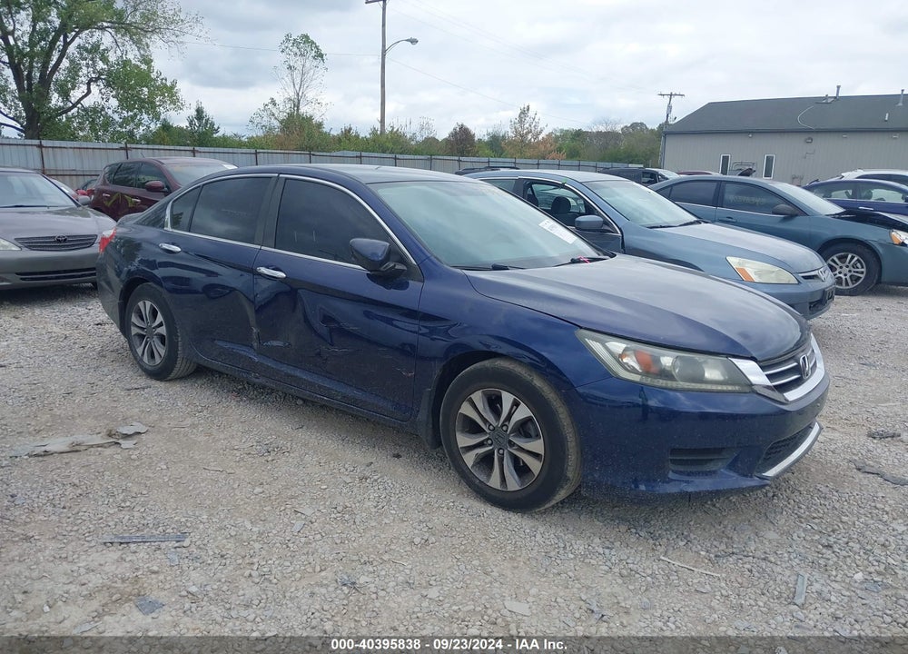 2013 HONDA ACCORD LX VIN: 1HGCR2F36DA137896