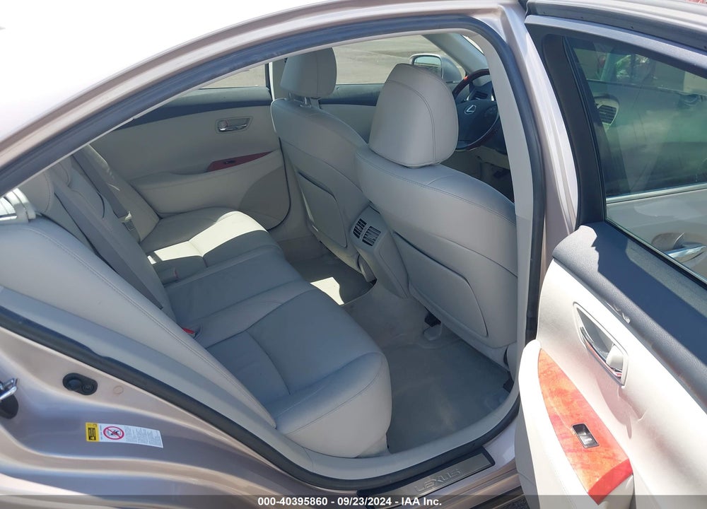 2008 LEXUS ES 350 VIN: JTHBJ46G682221313