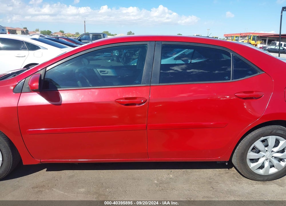 2016 TOYOTA COROLLA LE VIN: 2T1BURHE1GC680086