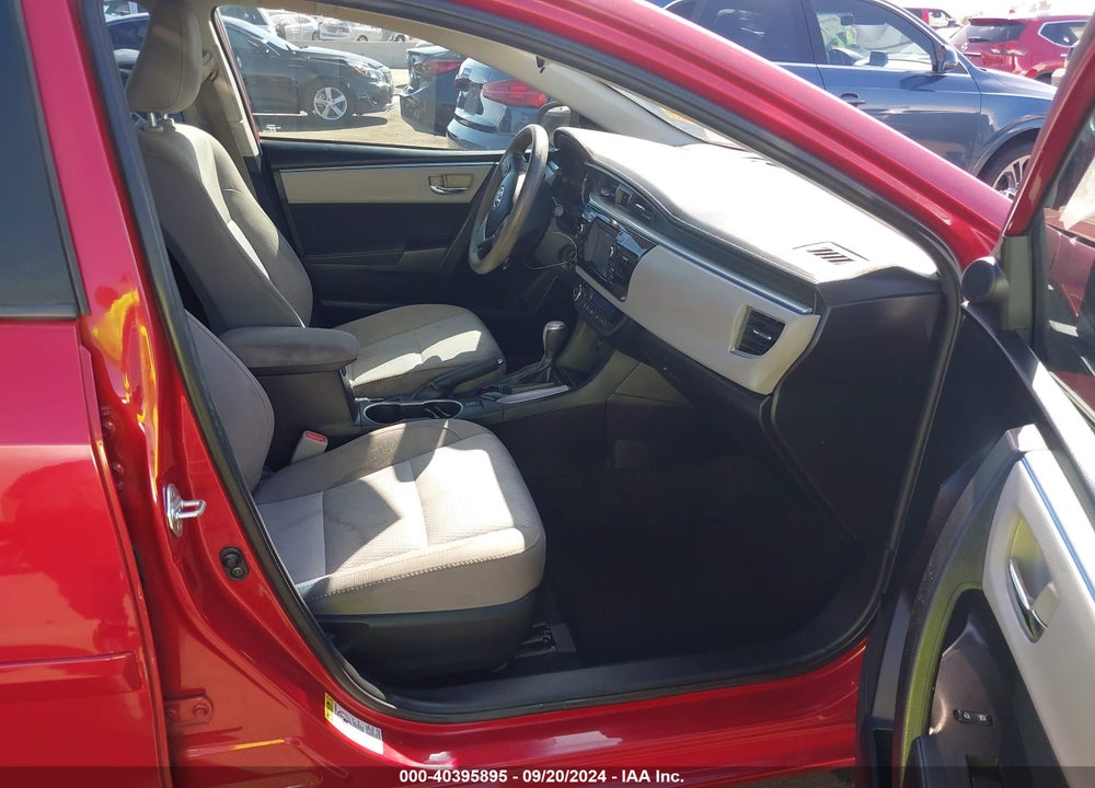 2016 TOYOTA COROLLA LE VIN: 2T1BURHE1GC680086