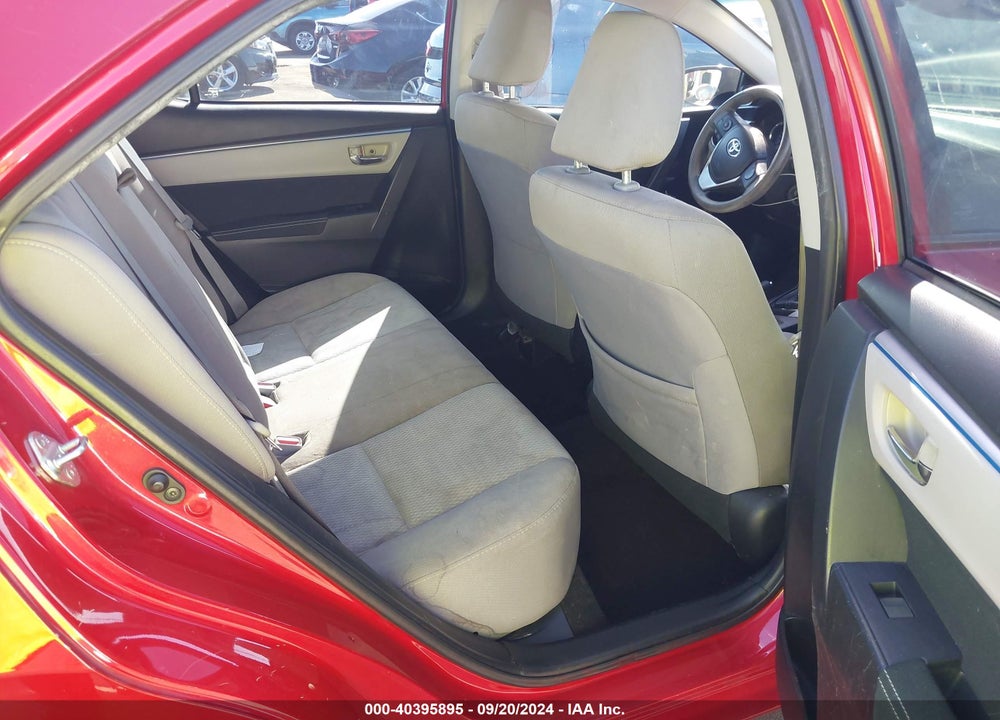 2016 TOYOTA COROLLA LE VIN: 2T1BURHE1GC680086