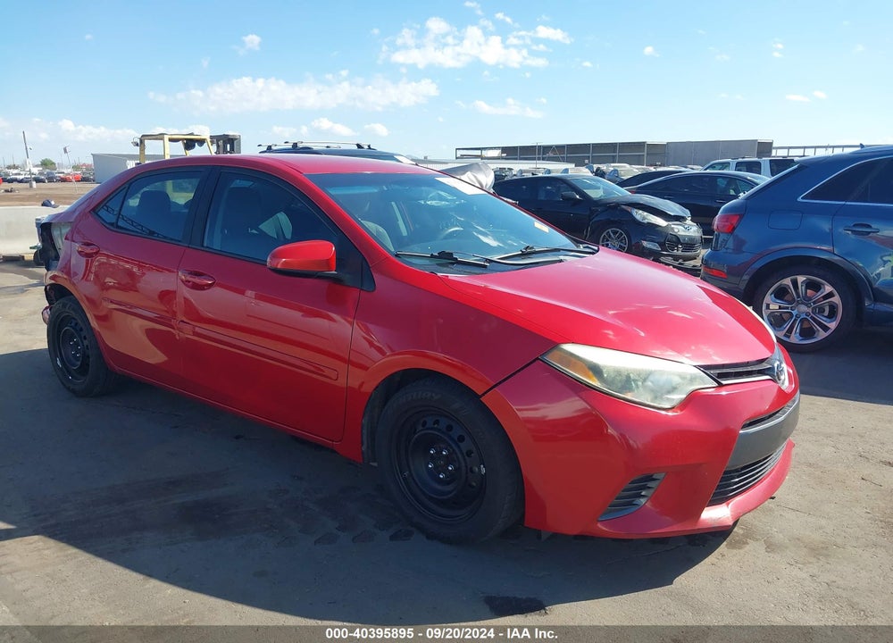 2016 TOYOTA COROLLA LE VIN: 2T1BURHE1GC680086