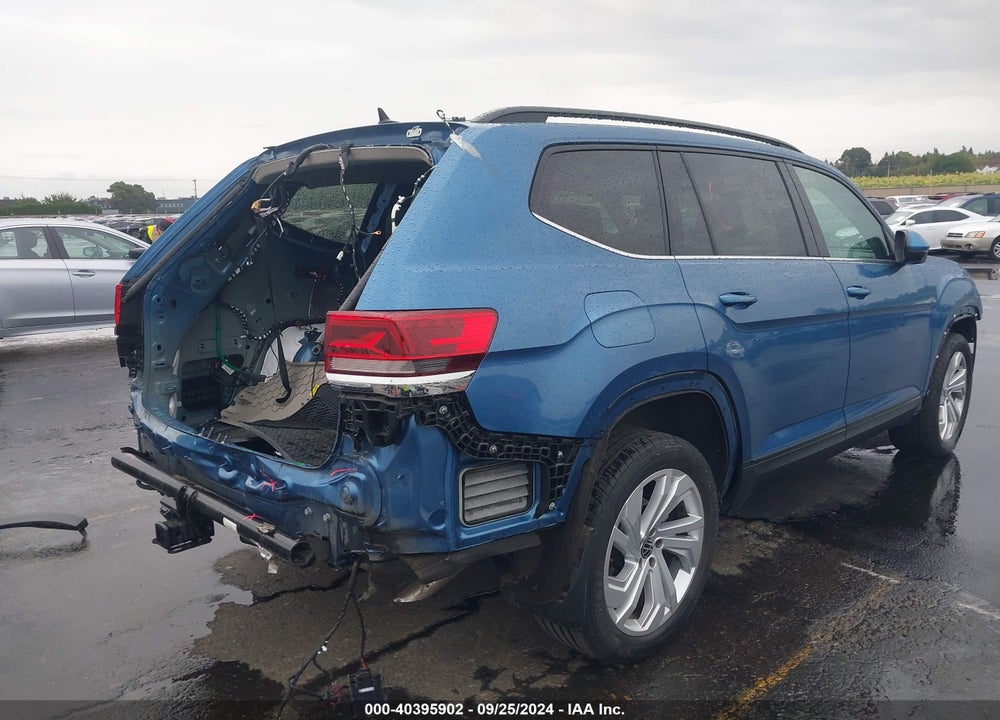 2021 VOLKSWAGEN ATLAS 3.6L V6 SE W/TECHNOLOGY VIN: 1V2KR2CA4MC504083