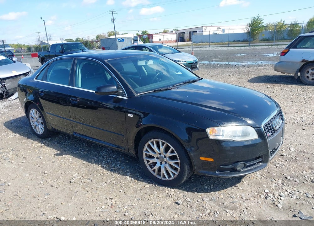 2008 AUDI A4 2.0T/2.0T SPECIAL EDITION VIN: WAUDF78E08A144840