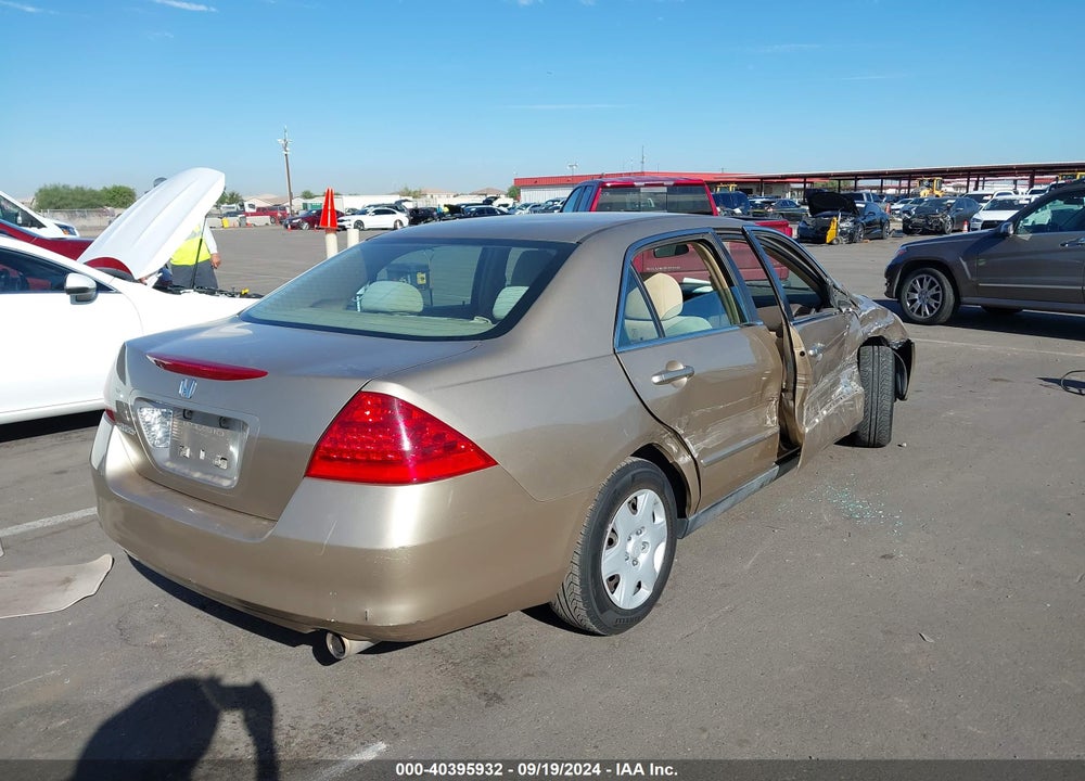 2006 HONDA ACCORD 2.4 LX VIN: 1HGCM56406A034369
