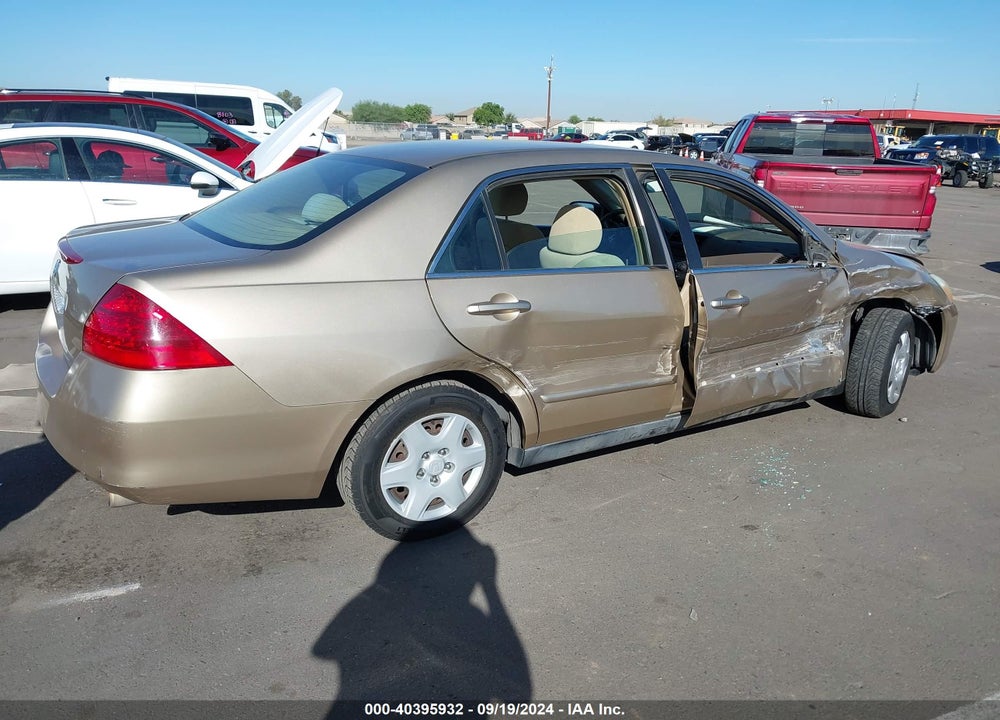 2006 HONDA ACCORD 2.4 LX VIN: 1HGCM56406A034369