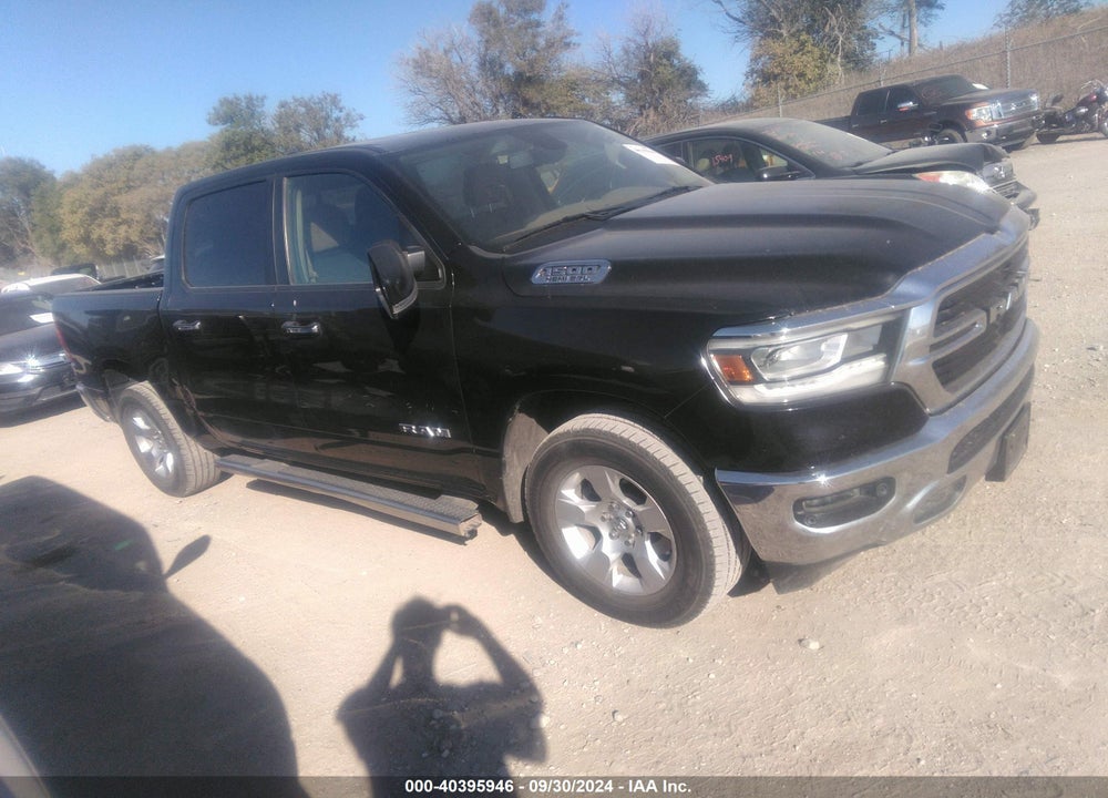 2019 RAM 1500 BIG HORN/LONE STAR 4X4 5'7 BOX VIN: 1C6SRFFT4KN523294
