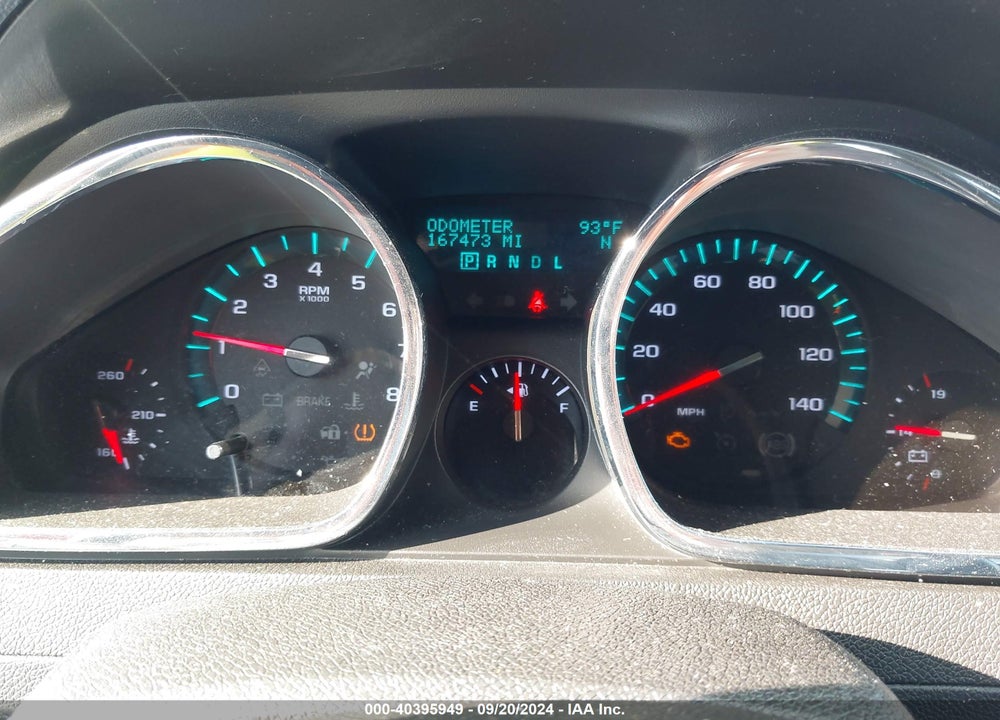 2009 CHEVROLET TRAVERSE LT VIN: 1GNER23DX9S175354