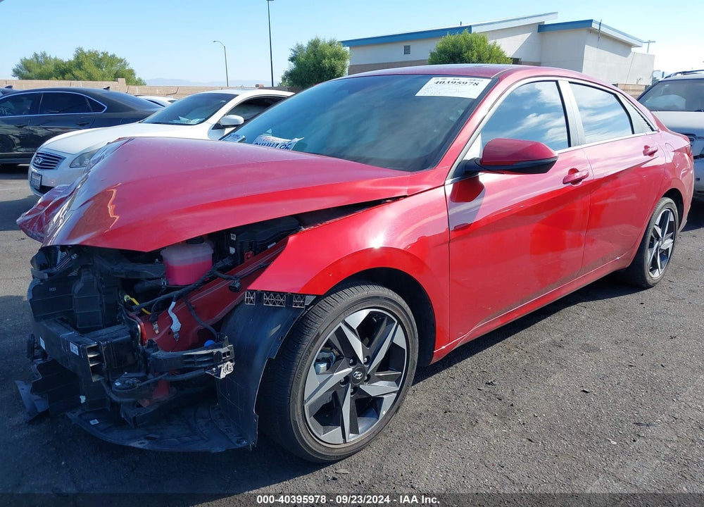 2023 HYUNDAI ELANTRA HYBRID LIMITED VIN: KMHLN4AJ8PU055727