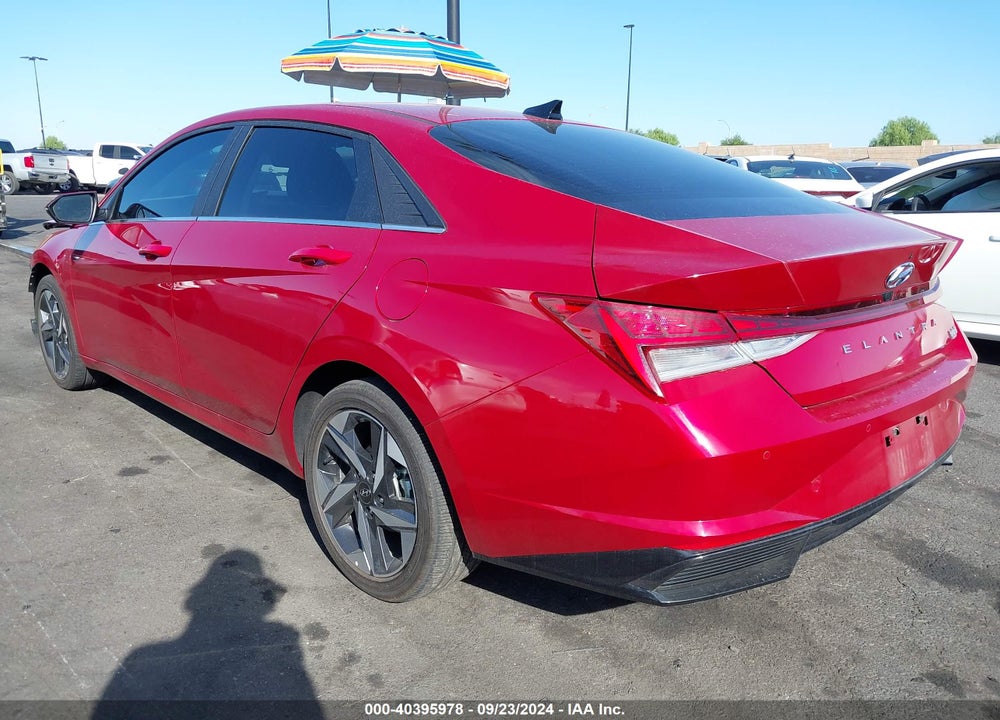 2023 HYUNDAI ELANTRA HYBRID LIMITED VIN: KMHLN4AJ8PU055727