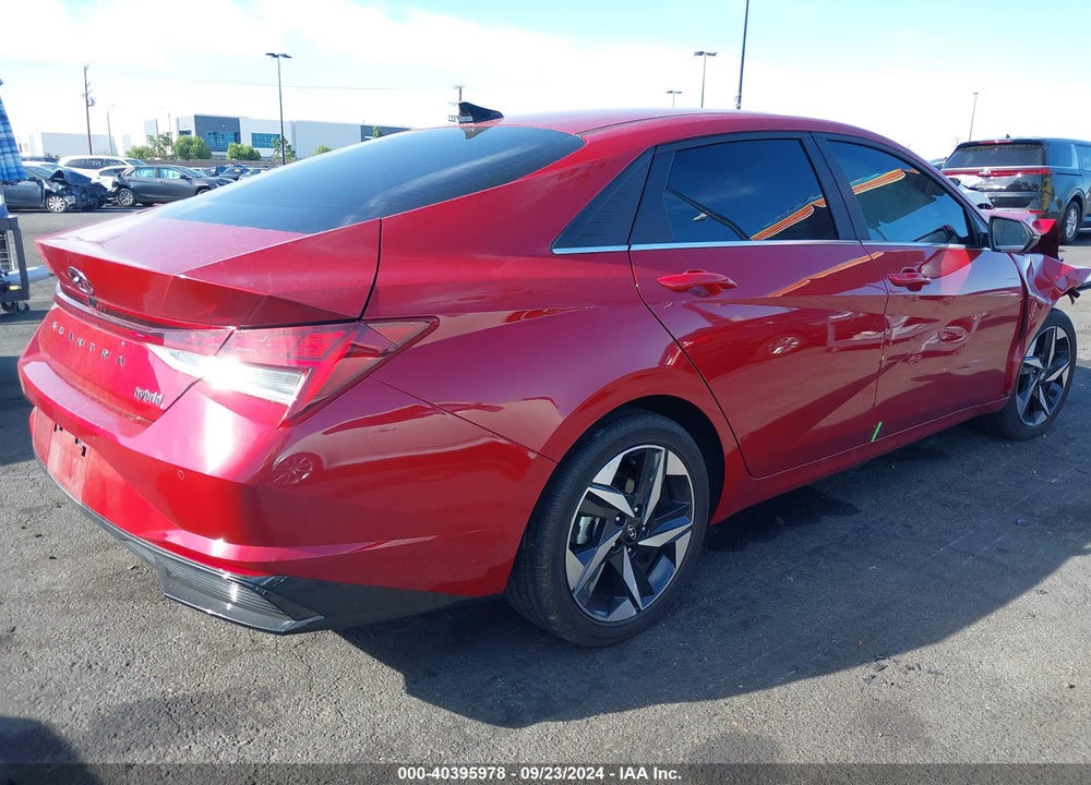 2023 HYUNDAI ELANTRA HYBRID LIMITED VIN: KMHLN4AJ8PU055727