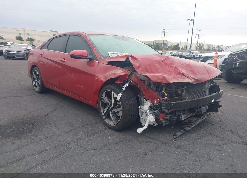 2023 HYUNDAI ELANTRA HYBRID LIMITED VIN: KMHLN4AJ8PU055727