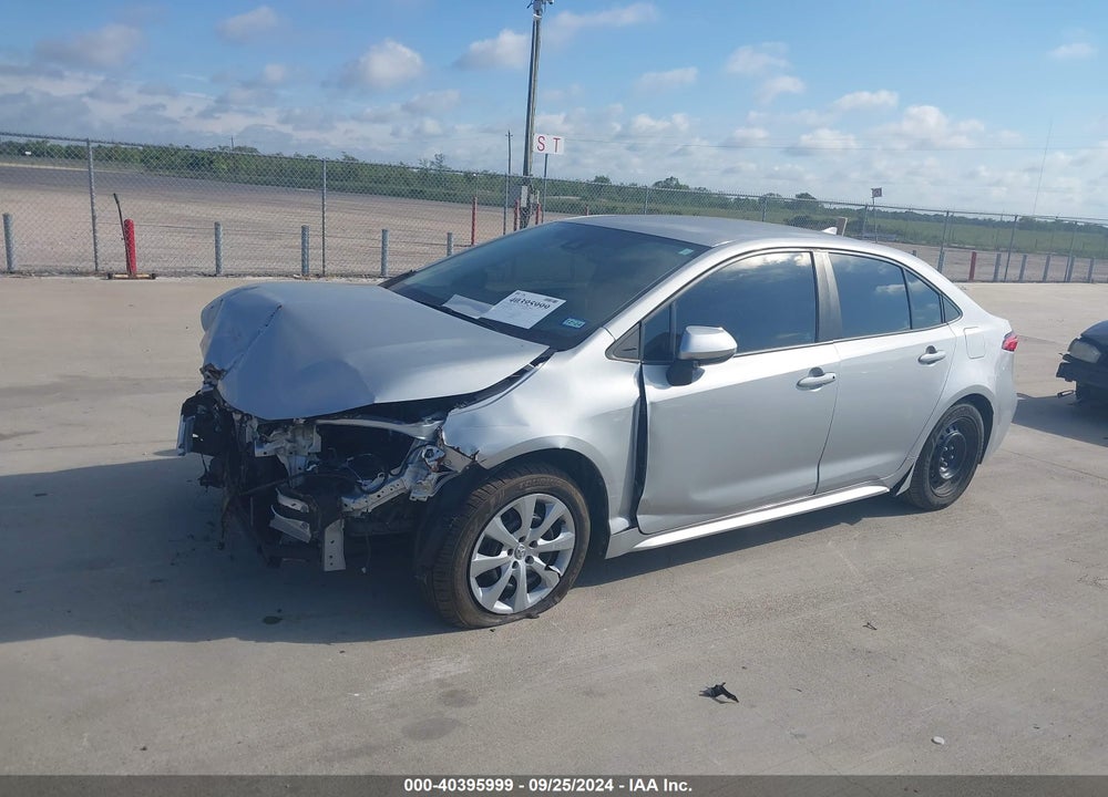2021 TOYOTA COROLLA LE VIN: 5YFEPMAE1MP195041