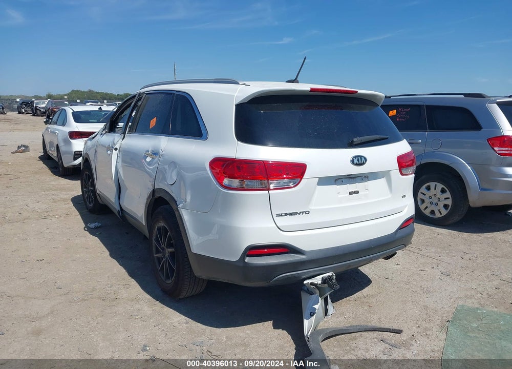 2017 KIA SORENTO 3.3L LX VIN: 5XYPGDA53HG216328