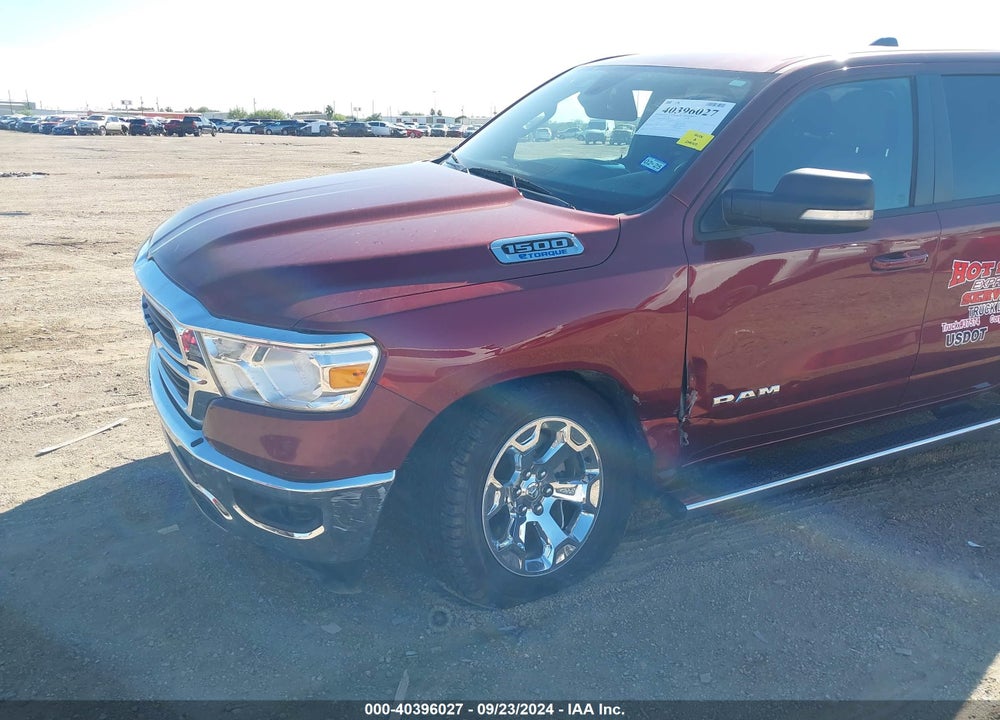 2021 RAM 1500 LONE STAR QUAD CAB 4X2 6'4 BOX VIN: 1C6RREBGXMN708955