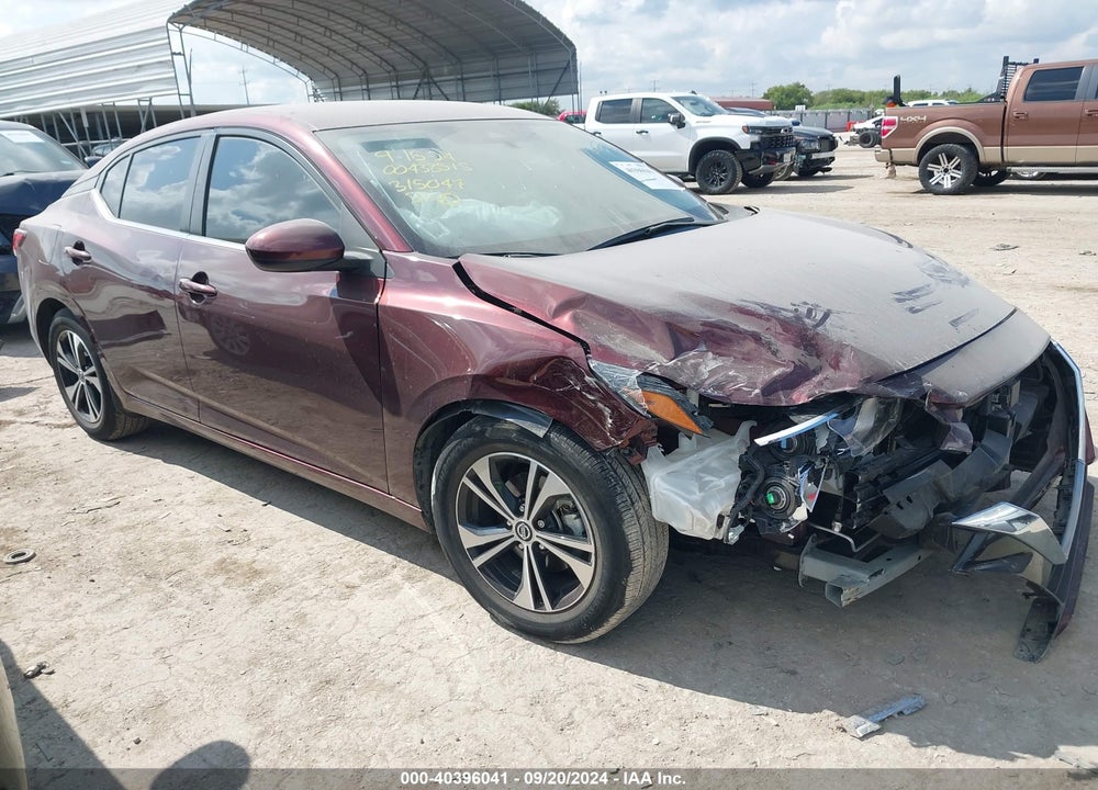 2022 NISSAN SENTRA SV XTRONIC CVT VIN: 3N1AB8CV4NY315047