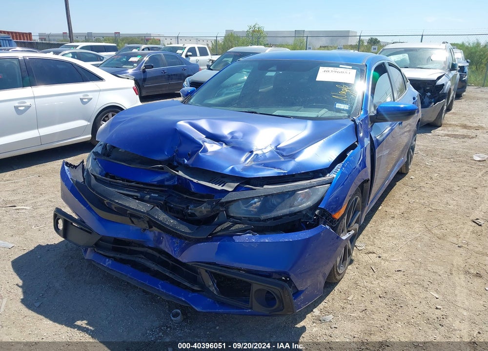 2020 HONDA CIVIC SPORT VIN: 2HGFC2F83LH584051