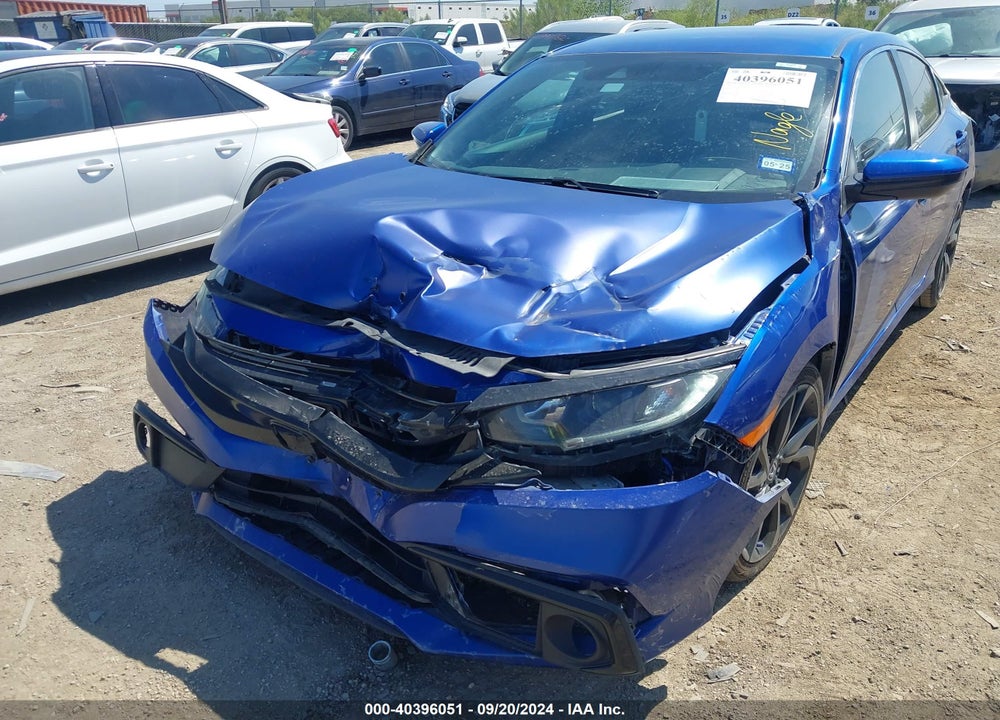 2020 HONDA CIVIC SPORT VIN: 2HGFC2F83LH584051