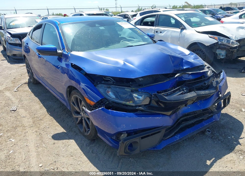 2020 HONDA CIVIC SPORT VIN: 2HGFC2F83LH584051