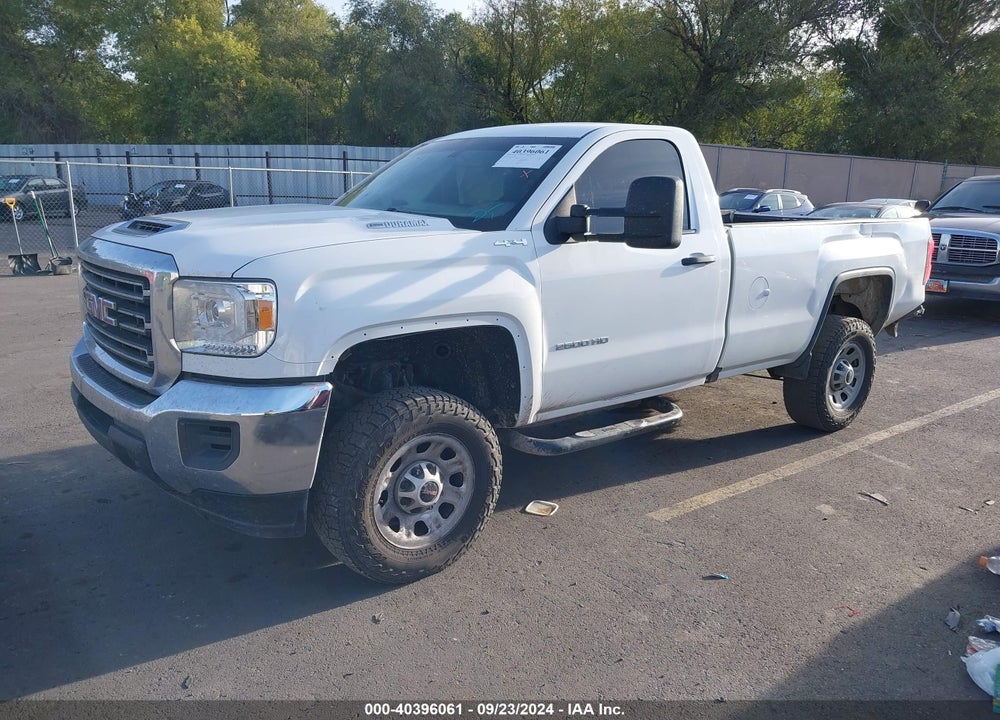 2018 GMC SIERRA 2500HD VIN: 1GT02REY1JZ215851