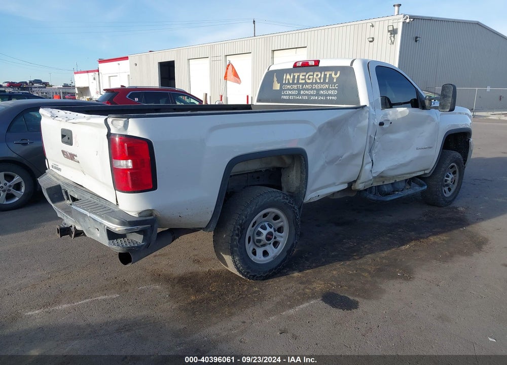 2018 GMC SIERRA 2500HD VIN: 1GT02REY1JZ215851