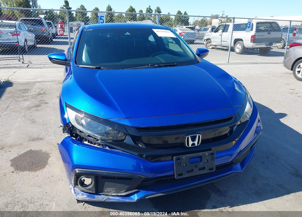 2019 HONDA CIVIC SPORT VIN: 2HGFC4B88KH303202