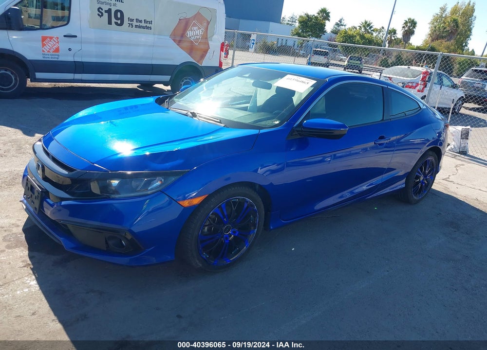 2019 HONDA CIVIC SPORT VIN: 2HGFC4B88KH303202