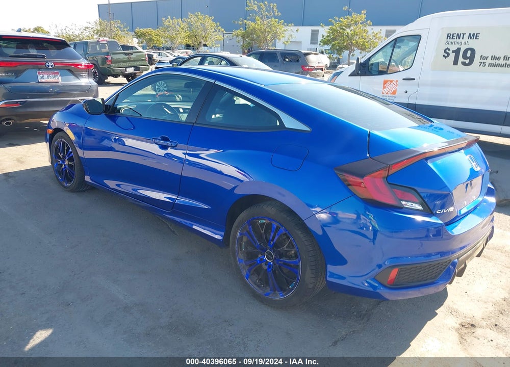 2019 HONDA CIVIC SPORT VIN: 2HGFC4B88KH303202