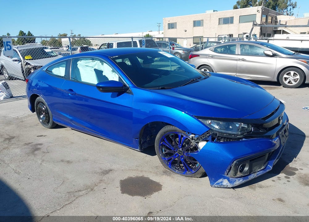 2019 HONDA CIVIC SPORT VIN: 2HGFC4B88KH303202